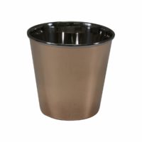 Chef Inox Miniatures-Copper Pot S/S Interior 100X100Mm