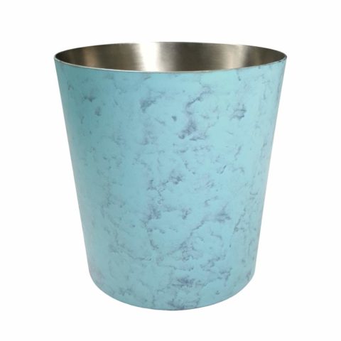 Chef Inox Miniatures-Patina Blue Pot S/S Interior 100X100Mm