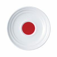 Royal Porcelain Maxadura Resonate Saucer  Inner Well Red