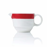 Royal Porcelain Maxadura Resonate Creamer  Red Band