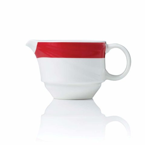 Royal Porcelain Maxadura Resonate Creamer  Red Band