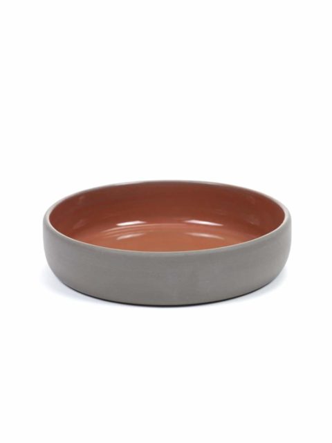 Serax Dusk Red Plate Round Deep 145X30Mm