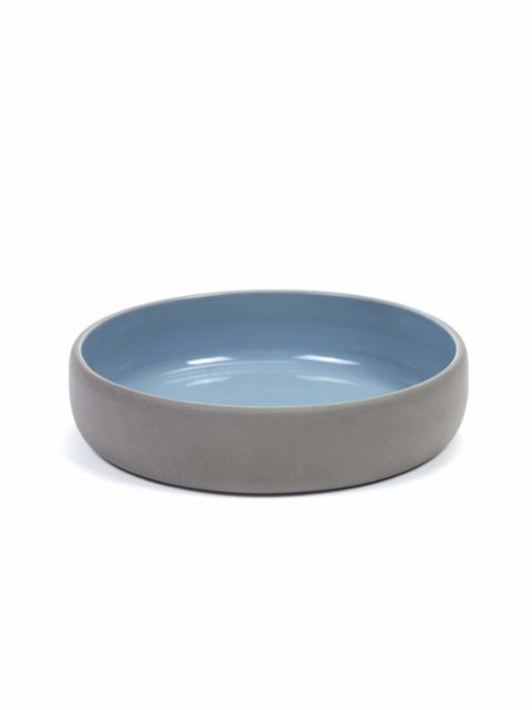 Serax Dusk Blue Plate Round Deep 145X30Mm