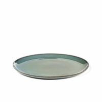 Serax Round Plate Smokey Blue Medium 220Mm