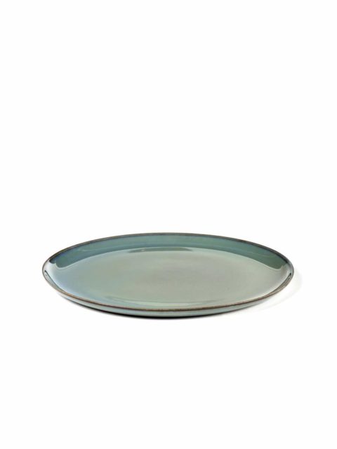 Serax Round Plate Smokey Blue Medium 220Mm