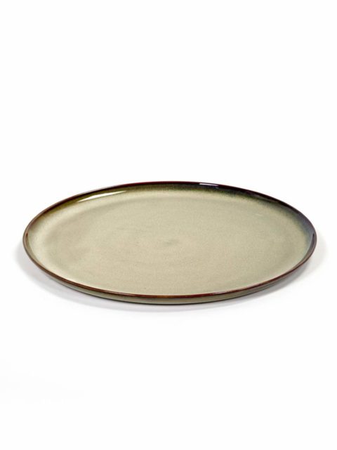 Serax Round Plate Misty Grey Plate Large 260Mm