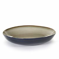 Serax Round Pasta Plate Dark Grey/Dark Blue 235X45Mm