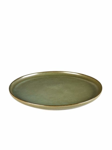 Serax Round Plate Surface Camogreen Medium 240X15Mm