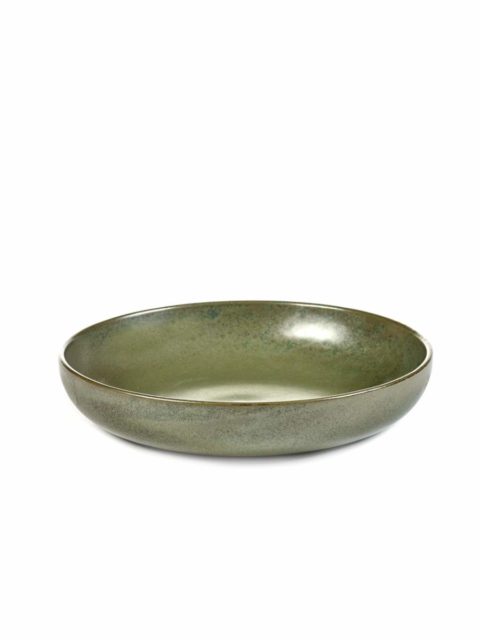 Serax Deep Plate Surface Camogreen Large 210X40Mm