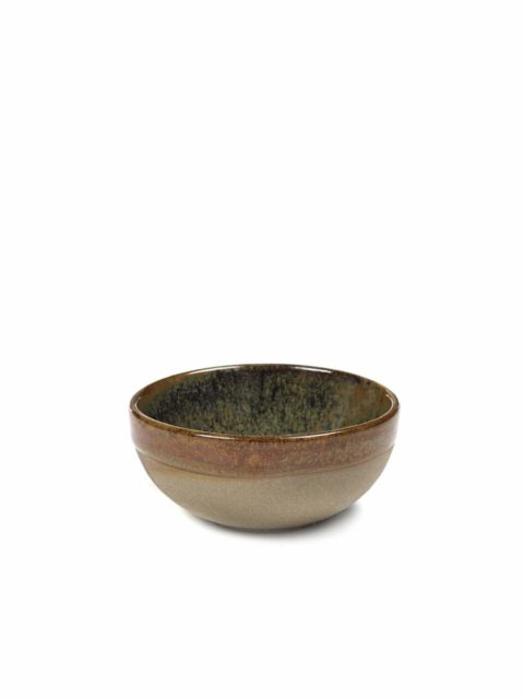 Serax Round Bowl Surface Grey/Indi Grey Small 90X40Mm