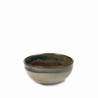 Serax Round Bowl Surface Gris/Rusty Brown Small 90X40Mm