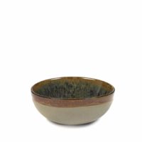 Serax Round Bowl Surface Grey/Indi Grey Medium 110X45Mm