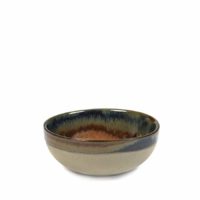 Serax Round Bowl Surface Grey/Rusty Brown 110X45Mm