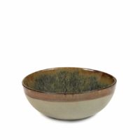 Serax Round Bowl Surface Grey/Indi Grey Large 130X50Mm