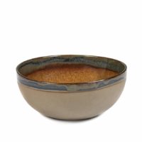 Serax Round Bowl Surface Medium Rusty Brown 190X80Mm