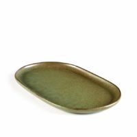 Serax Tapas Plate Rectangular Surface Camogreen 150X250X15Mm