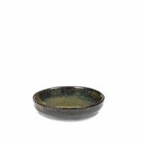 Serax Round Olive/Sauce Dish Surface Indi Grey 90X20Mm