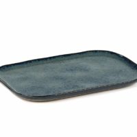 Serax Merci Rectangular Plate Blue/Grey