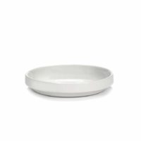 Serax Passe-Partout Round Plate Low Matt White