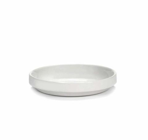 Serax Passe-Partout Round Plate Low Matt White