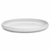 Serax Passe-Partout Round Plate Low Matt White