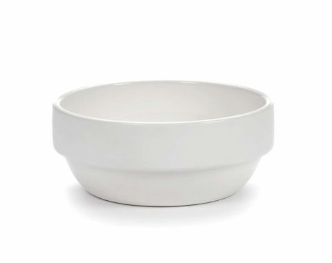 Serax Passe-Partout Round Bowl Matt White