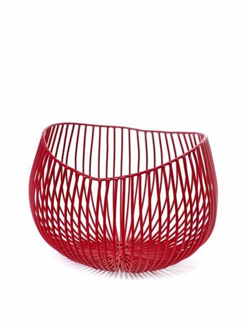 Serax Wire Basket Red Small 230X200X160Mm