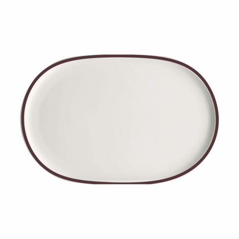 Schonwald Shiro Rim Platter Coupe Oval