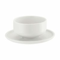 Schonwald Shiro White Cup and Saucer Café au Lait