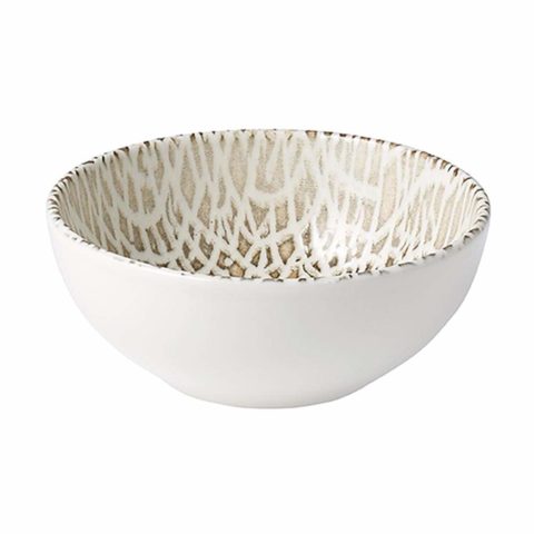 Bonna Lapya Wood Round Deep Bowl