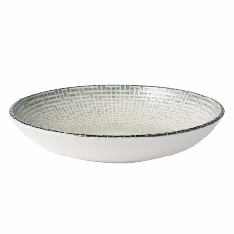 Bonna Maze Round Bowl Flared Grey