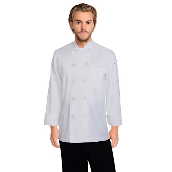 Le Mans White Chef Jacket – Hiller – Hiller