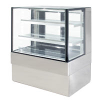 Airex Freestanding Refrigerated Square Food Display AXR.FDFSSQ.09 - 1200mm wide