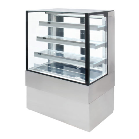 Airex Freestanding Ambient Square Food Display AXA.FDFSSQ.09 - 900mm wide